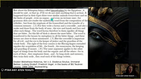 Scribal SESHION #20: Language Barriers pt.2 ~ Created By: PTAH ANY ATEN TEHUTI ~ House of ATTON