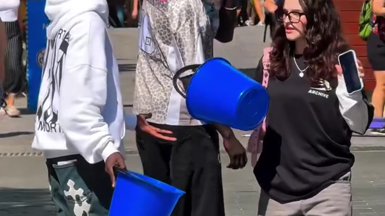 The first girl has anxiety the second girl has brothers