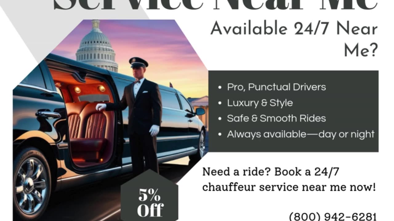 Are Chauffeur Service Near Me Available 24/7 Near Me