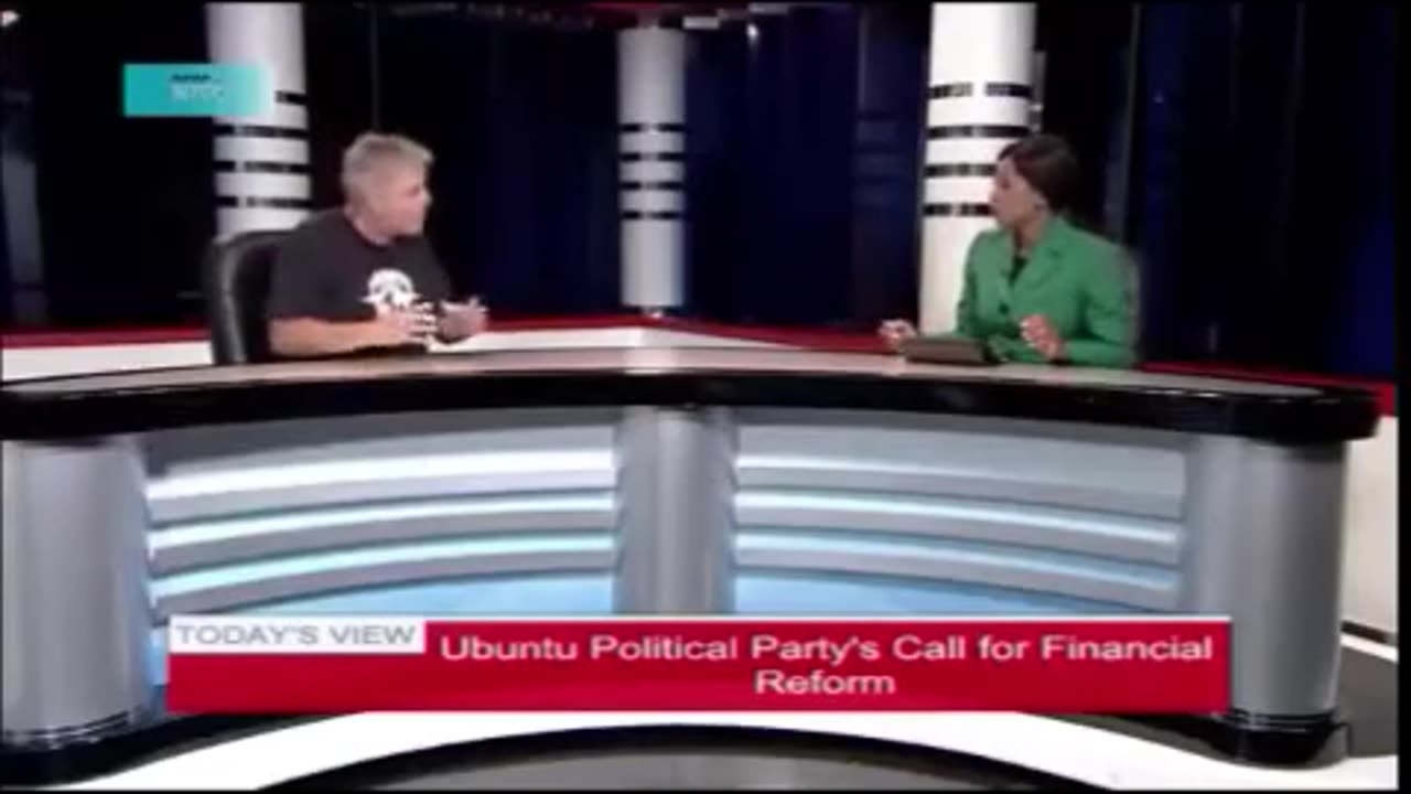 Does this sound familiar? He's talking about the South African reserve bank..
