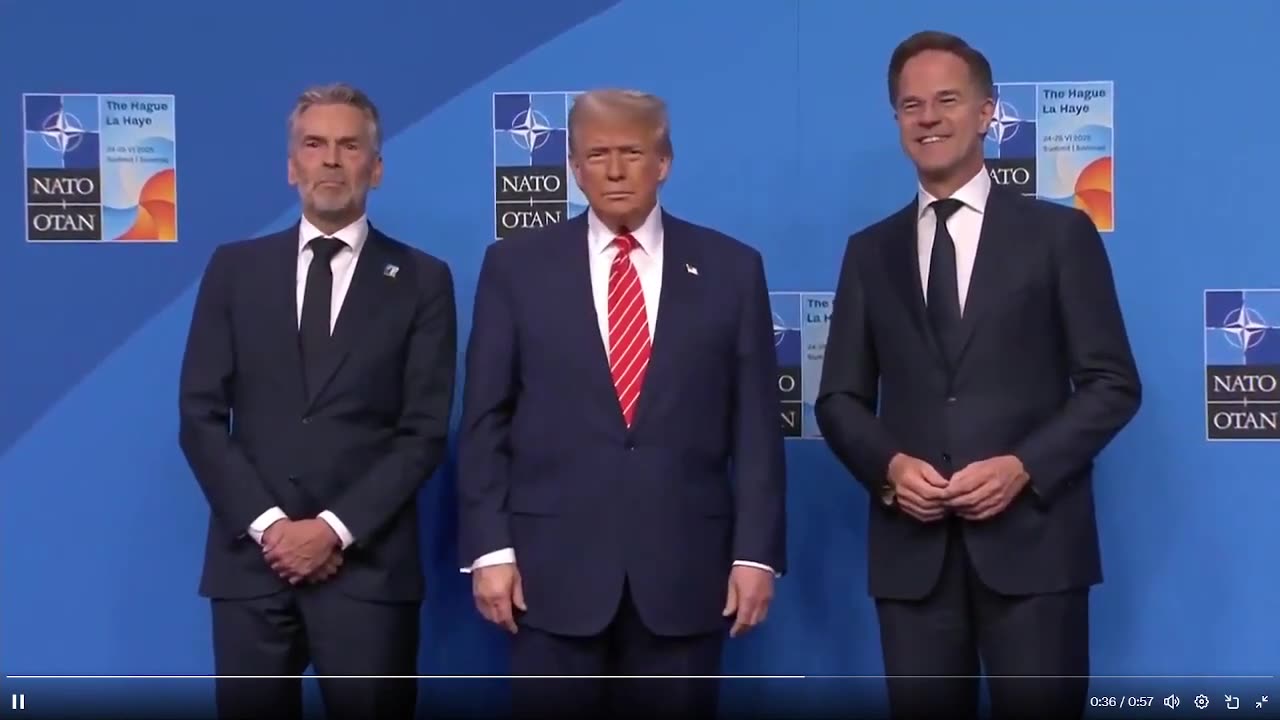 @POTUS xuất hiện tại hội nghị thượng đỉnh NATO ở The Hague