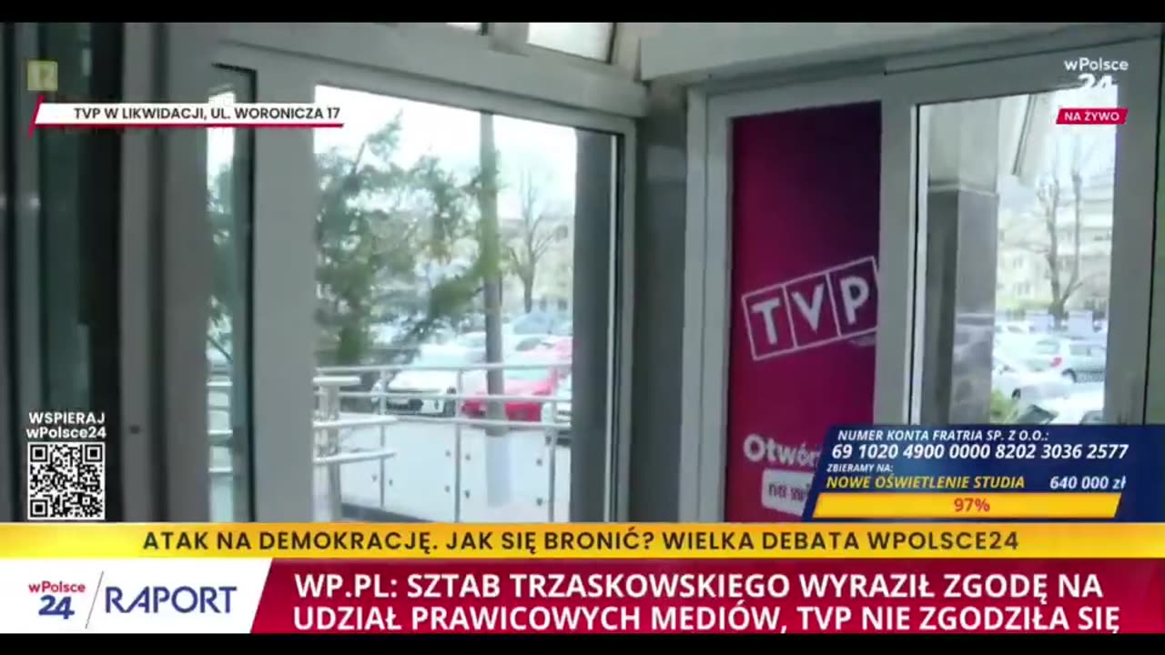 TVP nie zgadza się na udział wPolsce24 w debacie prezydenckiej.