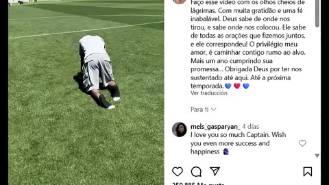 🎥 ¡RAPHINHA SORPRENDE DE NUEVO! CRUZA MONTJUÏC DE RODILLAS POR EL TÍTULO DE LALIGA