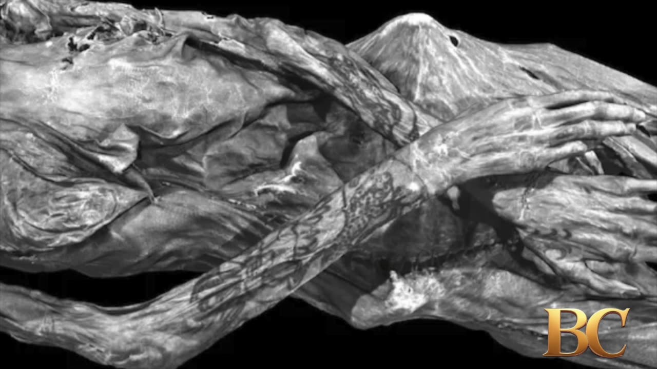 2,500-year-old Siberian ‘ice mummy’ had intricate tattoos, imaging reveals