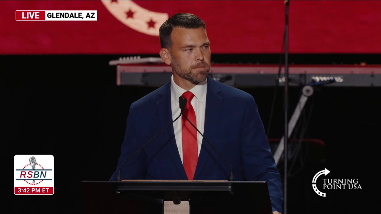 WATCH: Jack Posobiec Speaks at Turning Point USA's Charlie Kirk Memorial - 9/21/25