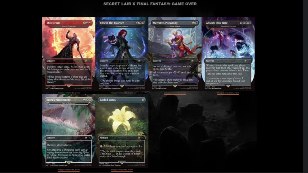 final fantasy mtg samurai Amazon.com: Magic: The Gathering
