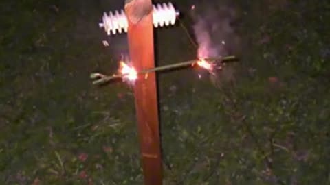 10,000 Volts vs a Stick