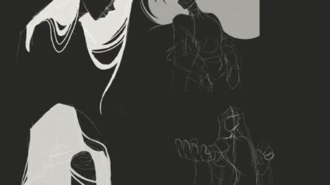 Eno On Hair drawing practice