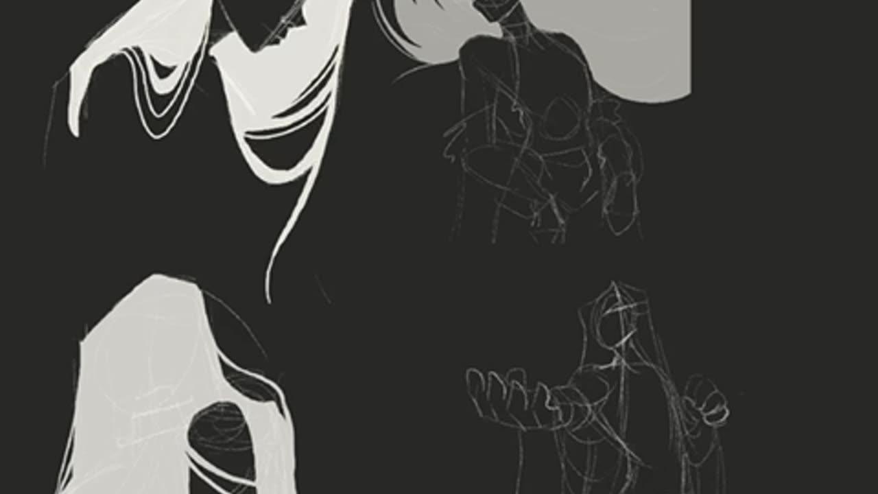 Eno On Hair drawing practice