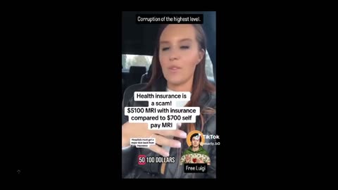 With insurance $5100 for MRI but only $700 for her self pay. Hospital says what?