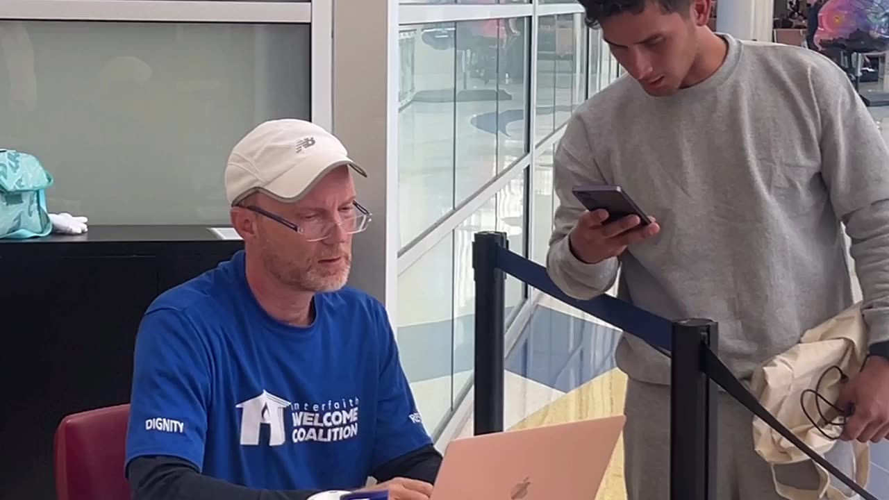 NGO Interfaith Welcome Coalition is responsible for escorting illegals to the airport gate