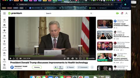 8/7/25 Trump’s health tech leading us to Rev 13:16-18? Order out of Chaos?
