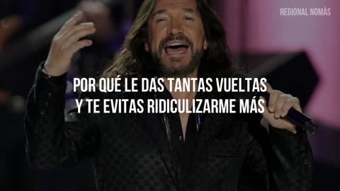 Marco Antonio Solís - O Me Voy O Te Vas (LETRA)