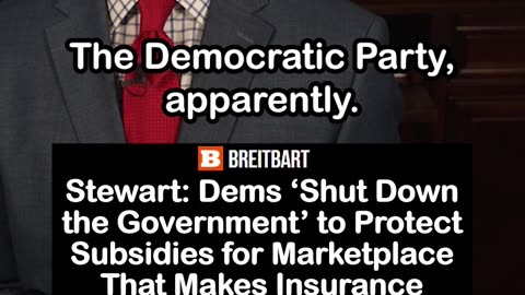 Jon Stewart Admits Democrats Shut Down Gov’t for Big Insurance