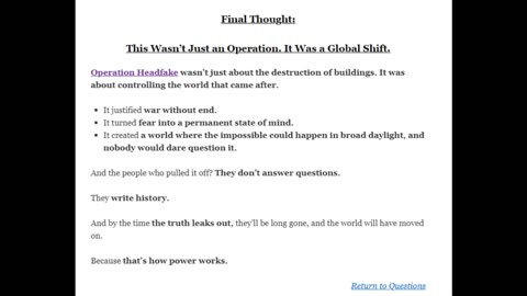 Who is the team behind 9/11?