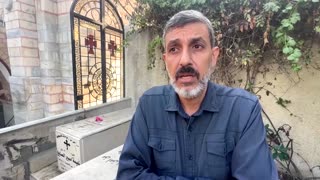Truce allows father to grieve lost sons at Gaza City church