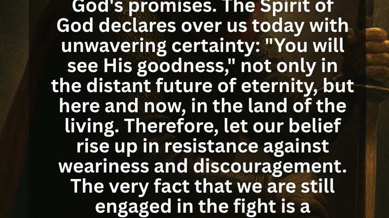 Hope in the Midst of Battle