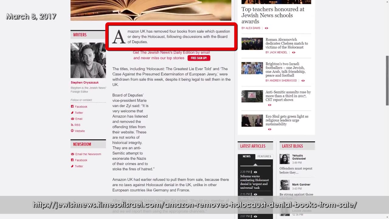 Remember the Holocaust - Episode 8: "The Holocaust's Ministry of Truth"