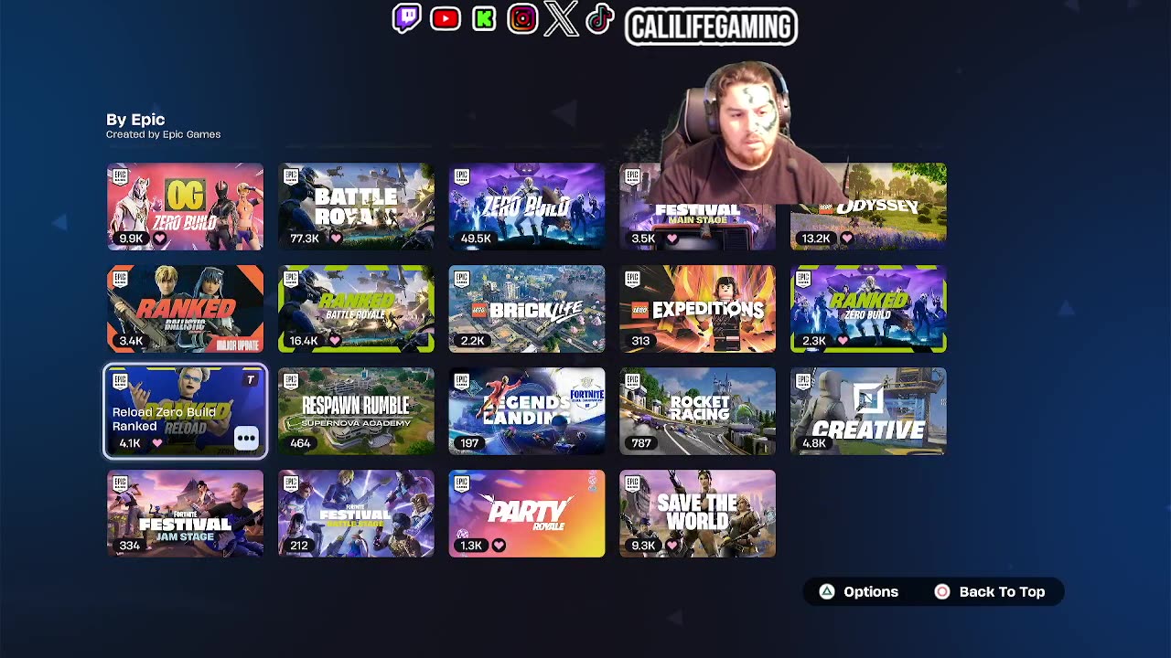 Zero Build Fortnite 🔫 | Cali Life Gaming 🌴