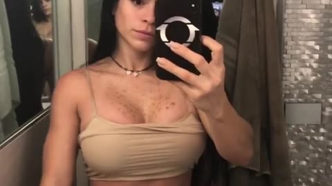 Fitness hot girl viral short video 76