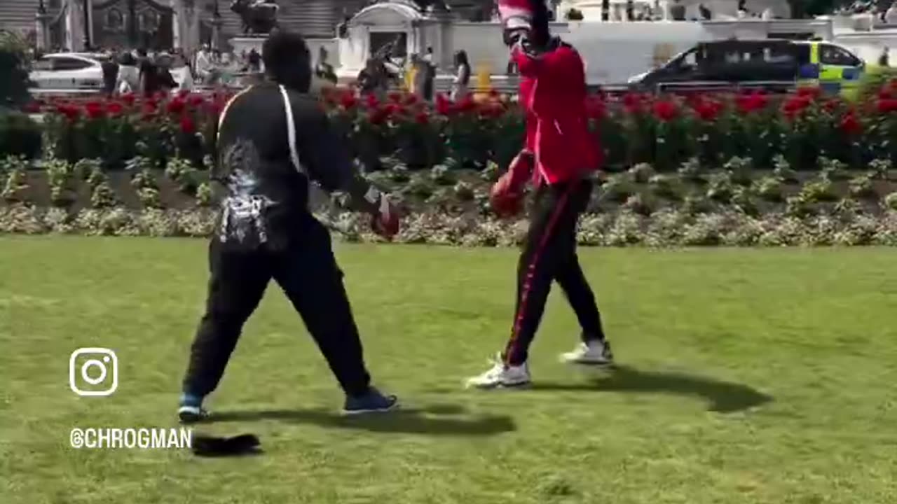 This influencer fights a random fan everyday until he gets knocked out and today he fought Deji 😭😭😭