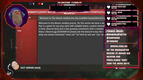 sbudmaster new streamer, feedback welcome