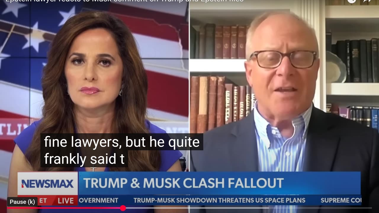 Epstein lawyer reacts to Musk comment on Trump and Epstein files