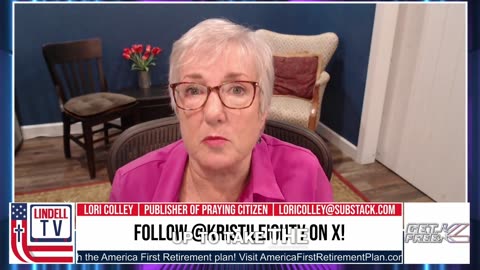 Lori Colley says liberals are mentally ill neurotics obeying Satan