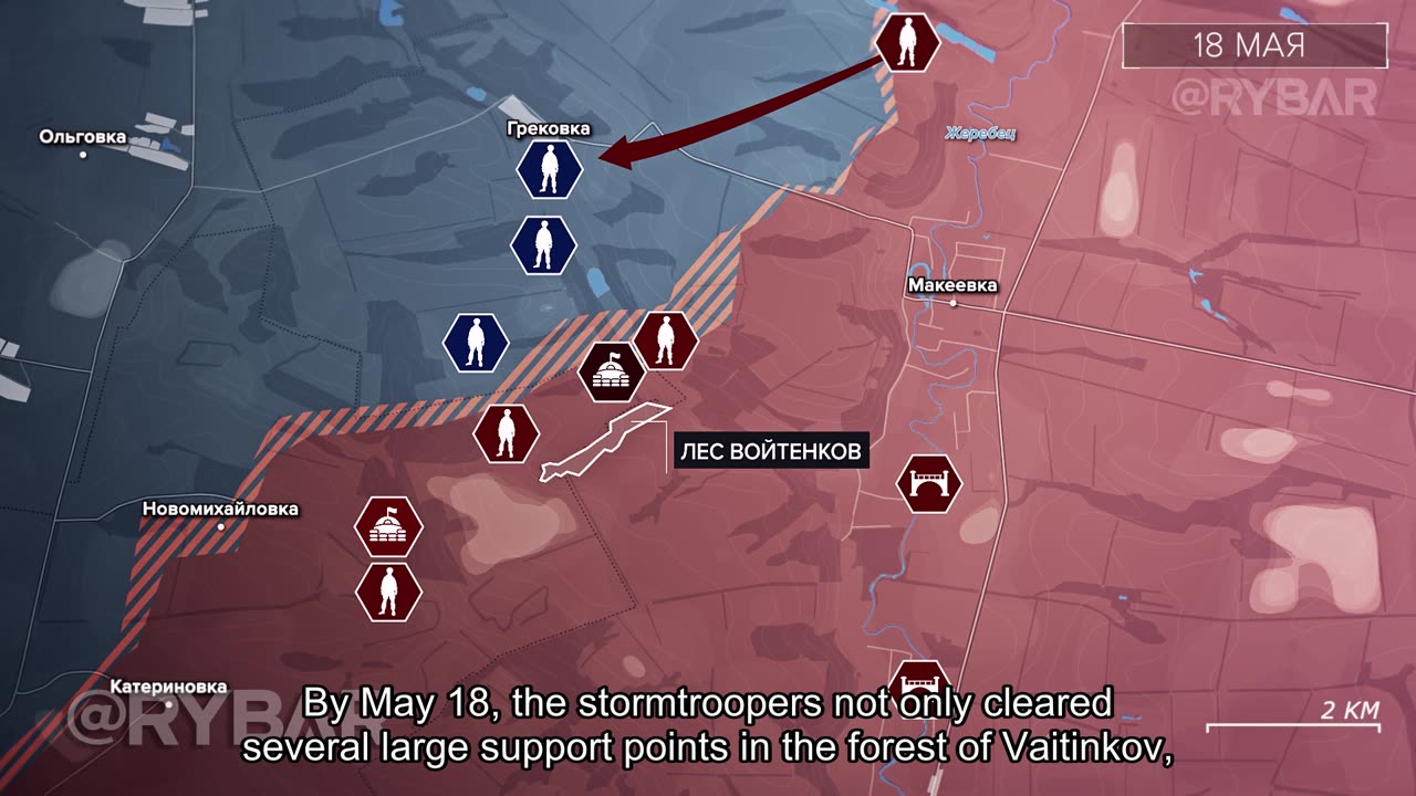 🇷🇺 🏹 🎣 Rybar’s Analysis: Release of Redkodub and Advance to Nitrius