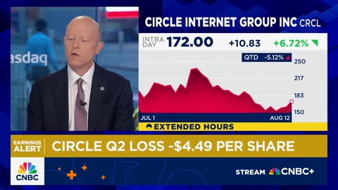 August 12, 2025 - Circle Internet ($CRCL) CEO Jeremy Allaire on 52% Jump in Revenue