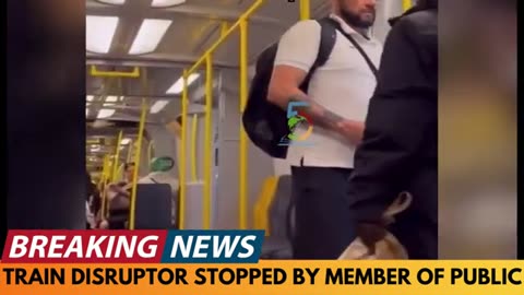 Train Disruptor Stopped by Member of Public - Breaking News