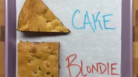 Must Watch: Chocolate Chip Cookies vs Cookie Cake vs Blondies #baking