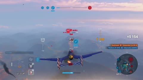 World Of Warplanes Vultee XP-54 Swoose Goose Tier 6 Premium