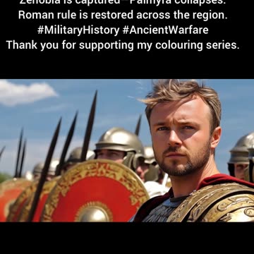 Rome vs Palmyra 272 AD Battle of Emesa #AncientSyria