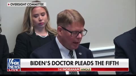 Biden's Doctor Pleads the Fifth, Fueling Accusation of White House Cover Up