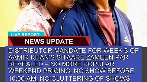 Exclusive Distributor Mandate for Week of Aamir