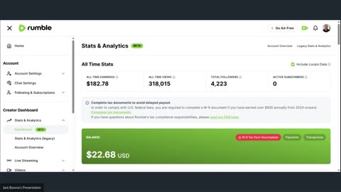 All Time Earnings 250504