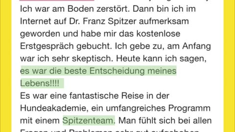 Seine Kunden sind begeistert