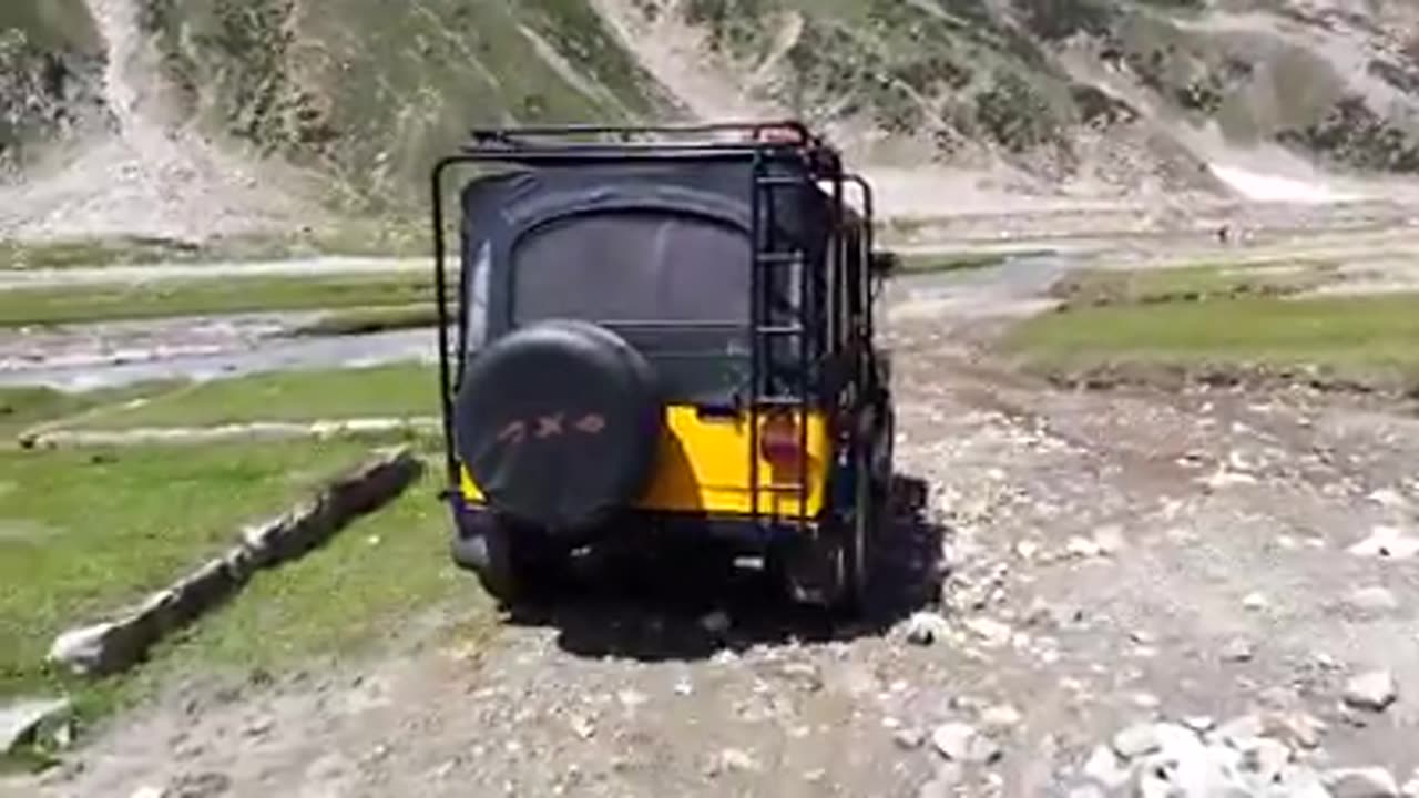 Jeep Ride on Lake view