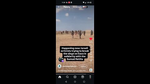 Israeli Activists Attempt To Break Landside Siege