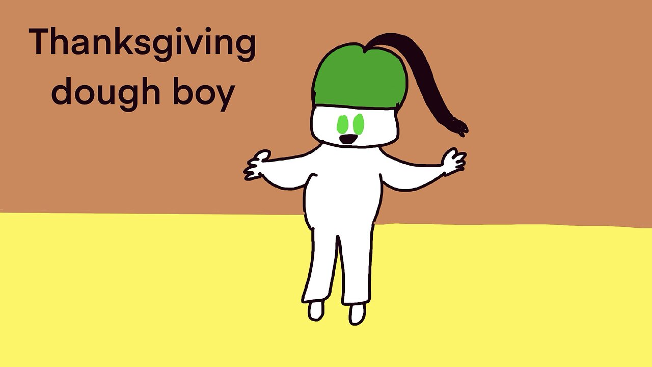 Thanksgiving dough boy