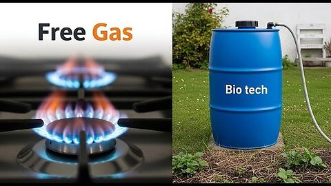 No More Gas Cylinders! How I Get Free Gas All Year Round Using Just a Blue Plastic Barrel +PVC Pipes