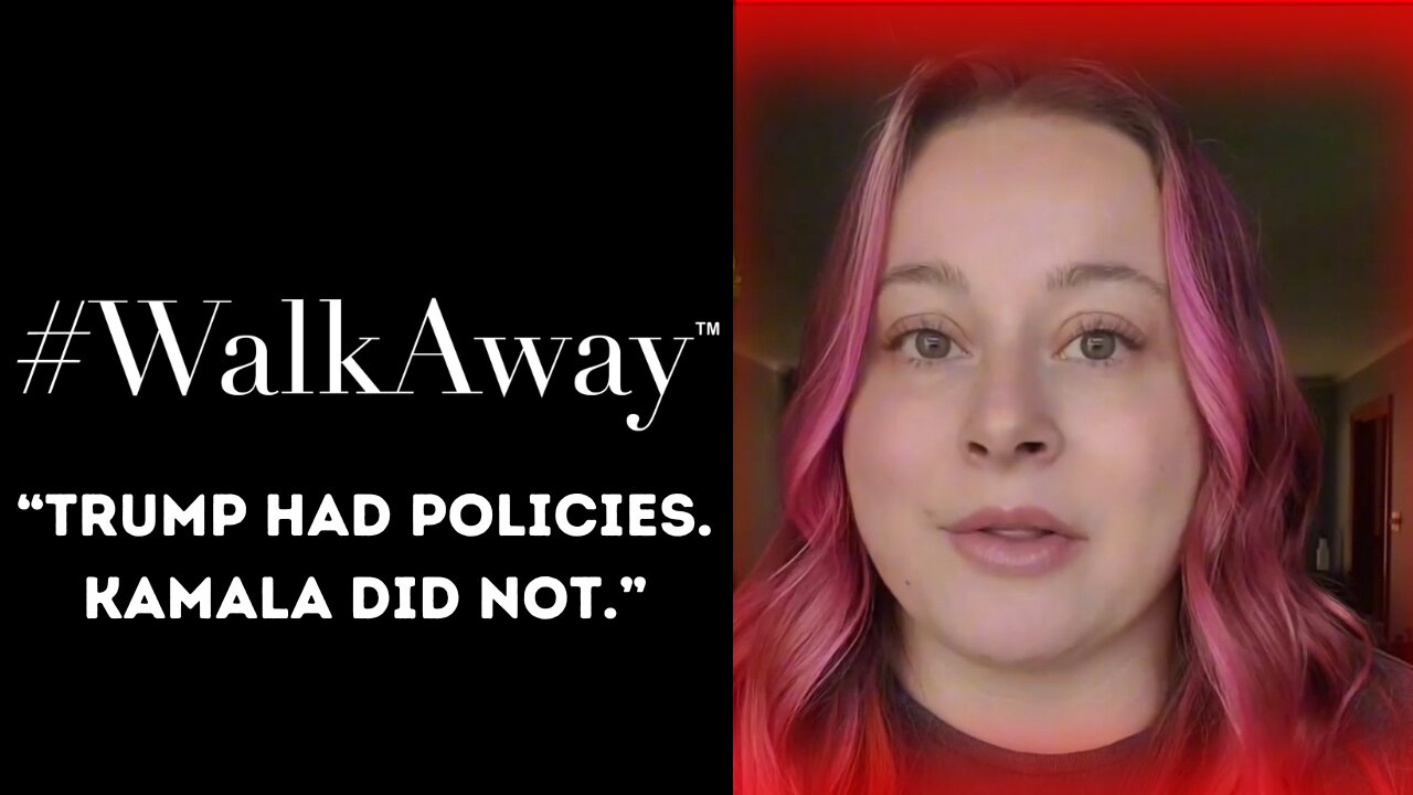 “I never ever thought I’d vote for Trump, but I did sone research & changed my mind!” #WalkAway