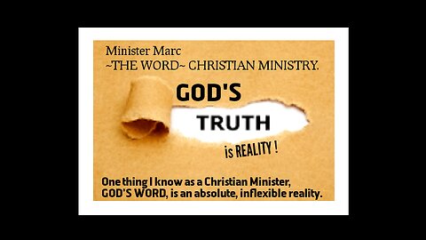 GOD'S TRUTH is REALITY ! Like it or not.