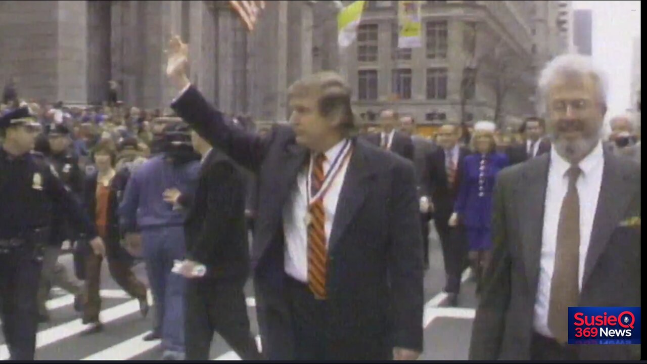 Trump Marching in 1995 Veterans Day Parade He Helped Save