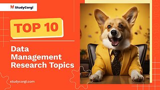 TOP-10 Data Management Research Topics