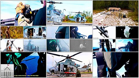 U.S. Marines in Epic Aviation Exercise - HMLA-167 Takes Flight