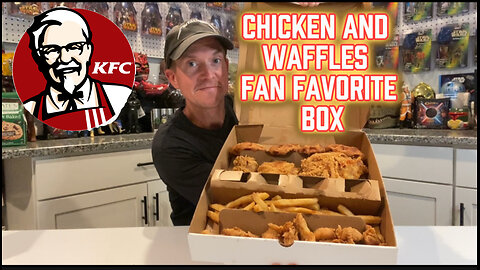 KFC Chicken and Waffles Fan Favorites Box