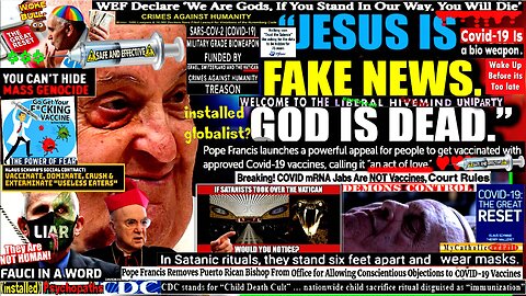 Pope Francis' Final Words: "There Is No God in the Afterlife" (MyCatholicRedPill Compilation Version