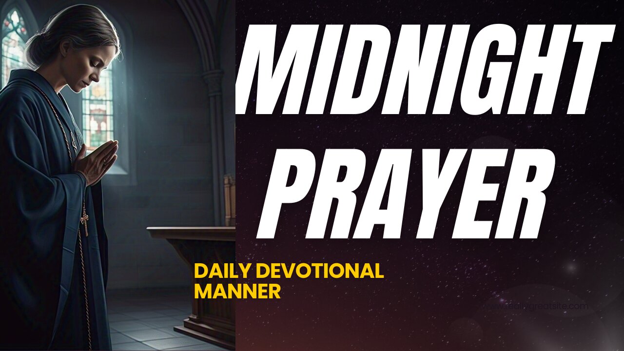Midnight Prayer for Breakthrough